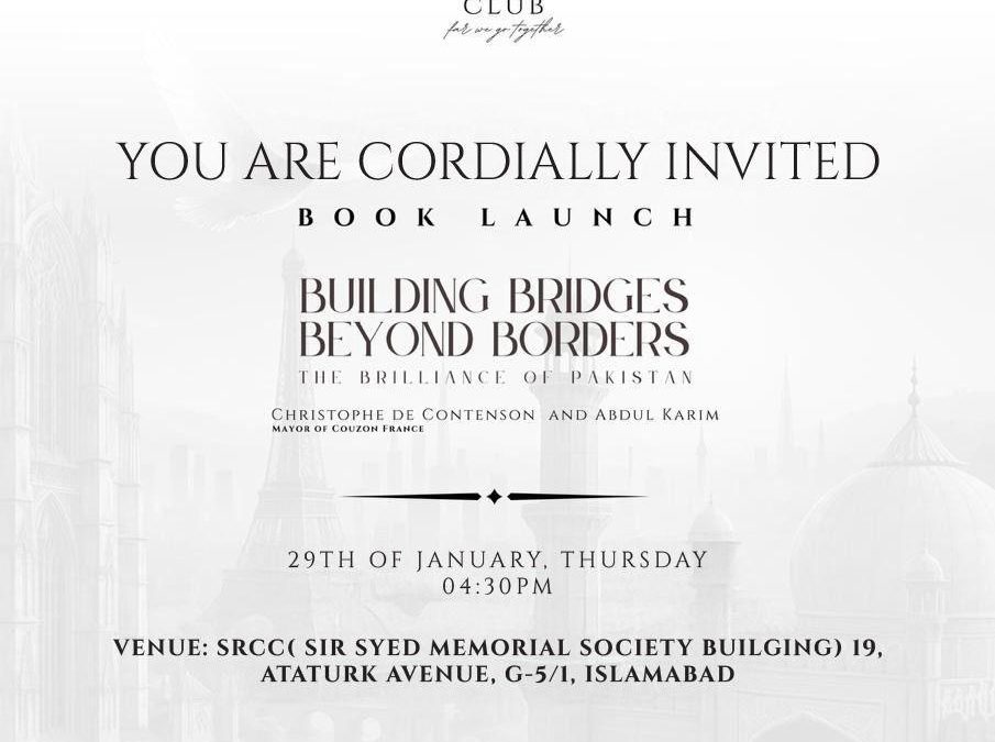Book Launch Invitation: Building Bridges Beyond Borders