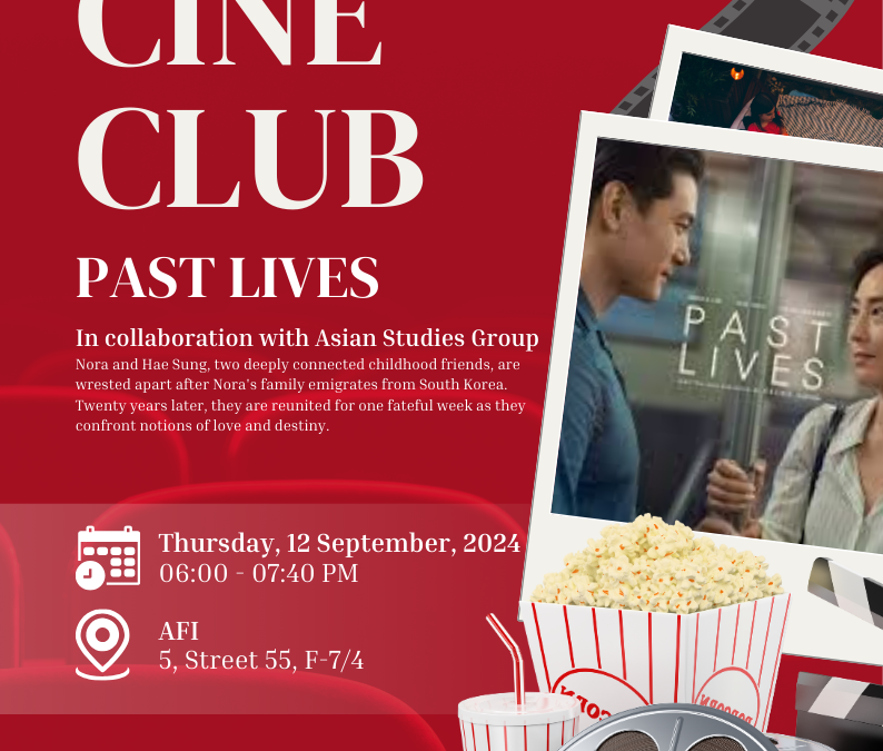 CINÉ CLUB – PAST LIVES